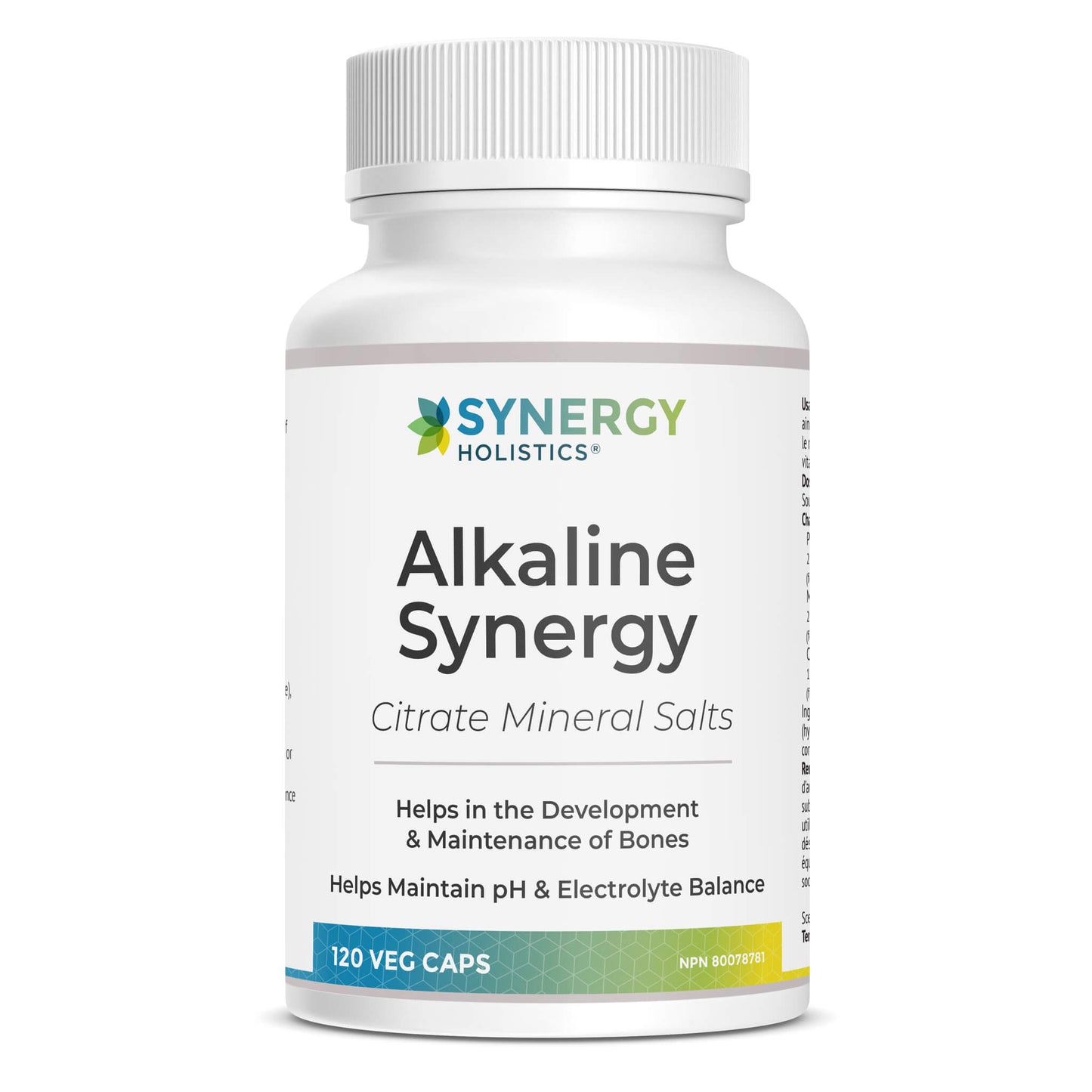 Alkaline Synergy Supplement Bottle