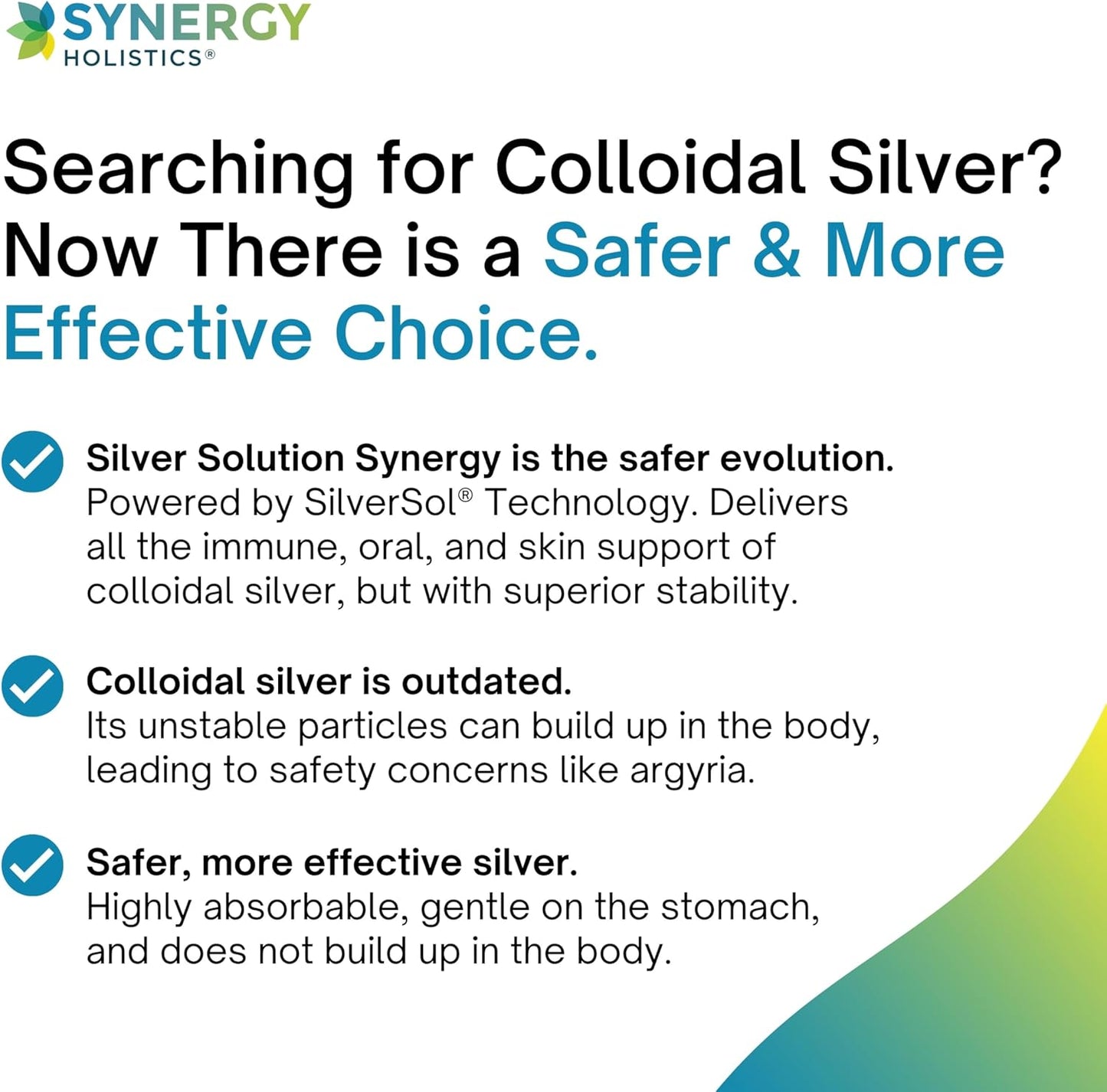 Silver Solution Synergy